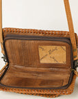 American Darling Clutch Hand Tooled Genuine Leather Women Bag Western Handbag Purse