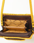 American Darling Clutch Hand Tooled Genuine Leather Women Bag Western Handbag Purse
