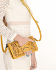 American Darling Clutch Hand Tooled Genuine Leather Women Bag Western Handbag Purse