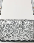 American Darling Clutch Hand Tooled Genuine Leather Women Bag Western Handbag Purse