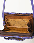 American Darling Clutch Hand Tooled Genuine Leather Women Bag Western Handbag Purse
