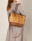 American Darling ADBG1230 Hair-On Genuine Leather Women Bag Western Handbag Purse