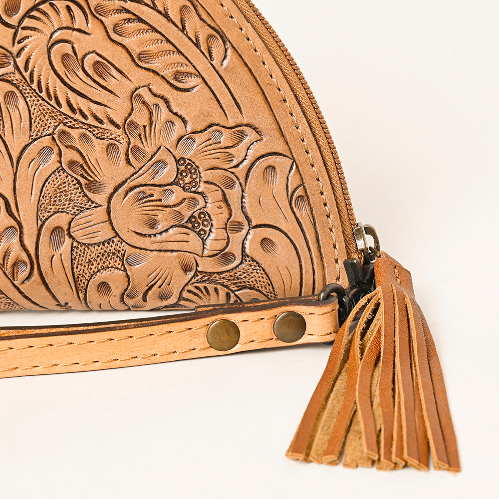 American Darling Clutch Hand Tooled Genuine Leather Women Bag Western Handbag Purse