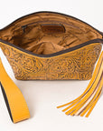 American Darling Hand Tooled Genuine Leather Women Bag Western Handbag Purse