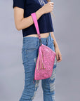 American Darling Hand Tooled Genuine Leather Women Bag Western Handbag Purse