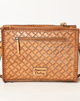 American Darling Hand Tooled Genuine Leather Women Bag Western Handbag Purse