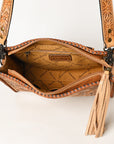American Darling Hand Tooled Genuine Leather Women Bag Western Handbag Purse