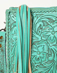 American Darling Hand Tooled Genuine Leather Women Bag Western Handbag Purse