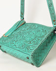 American Darling Hand Tooled Genuine Leather Women Bag Western Handbag Purse