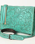 American Darling Hand Tooled Genuine Leather Women Bag Western Handbag Purse