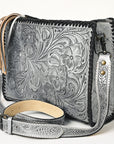 American Darling Hand Tooled Genuine Leather Women Bag Western Handbag Purse