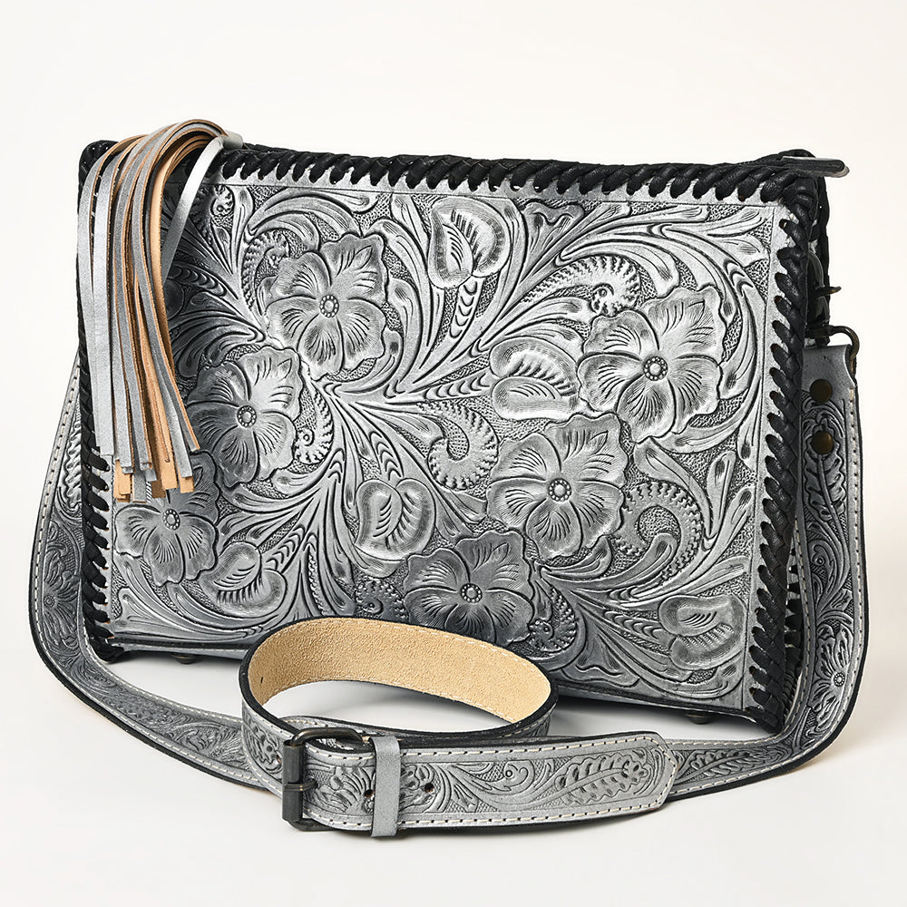 American Darling Hand Tooled Genuine Leather Women Bag Western Handbag Purse