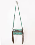 American Darling ADBG1241 Crocodile Embossed Genuine Leather Women Bag Western Handbag Purse