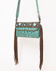 American Darling ADBG1241 Crocodile Embossed Genuine Leather Women Bag Western Handbag Purse