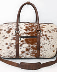 American Darling Duffel Hair On Genuine Leather Women Bag Western Handbag Purse