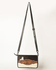 American Darling Cross Body I Hand Tooled Hair-On Genuine Leather Women Bag Western Handbag Purse