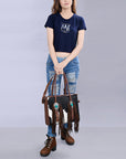 American Darling Tote Hair-On Genuine Leather women bag western handbag purse