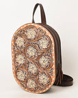 American Darling ADBGA432 Hand Tooled Genuine Leather Women Bag Western Handbag Purse