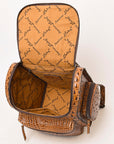 American Darling ADBG1250 Crocodile Embossed Genuine Leather Women Bag Western Handbag Purse