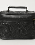 American Darling Jewelry Case Hand Tooled Genuine Leather Women Bag Western Handbag Purse