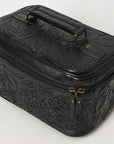 American Darling Jewelry Case Hand Tooled Genuine Leather Women Bag Western Handbag Purse