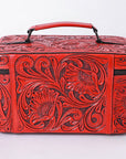 American Darling Jewelry Case Hand Tooled Genuine Leather Women Bag Western Handbag Purse