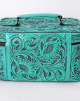 American Darling Jewelry Case Hand Tooled Genuine Leather Women Bag Western Handbag Purse