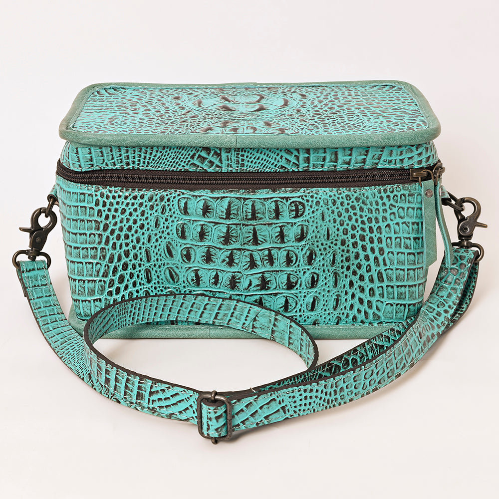 American Darling ADBG1252 Crocodile Embossed Genuine Leather Women Bag Western Handbag Purse