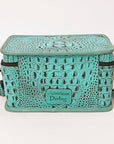 American Darling ADBG1252 Crocodile Embossed Genuine Leather Women Bag Western Handbag Purse