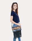 American Darling ADBG1256 Hand Tooled Genuine Leather Women Bag Western Handbag Purse