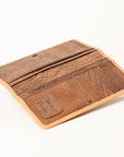American Darling Wallet Hand Tooled Genuine Leather Women Bag Western Handbag Purse
