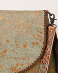 American Darling ADBG1273 Hair-On Genuine Leather Women Bag Western Handbag Purse