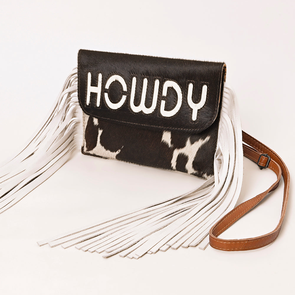 American Darling ADBG1282 Hair-On Genuine Leather Women Bag Western Handbag Purse