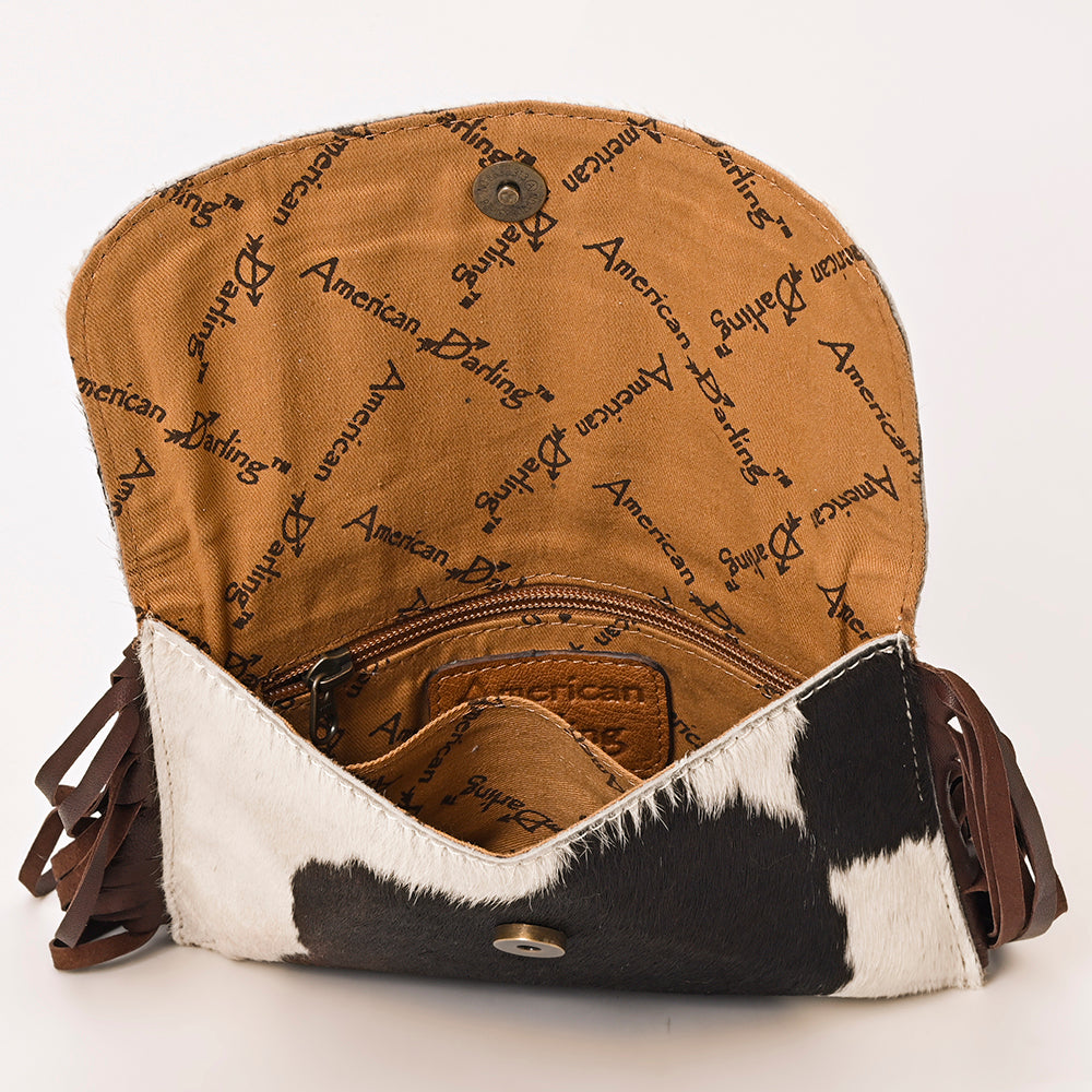 American Darling ADBG1283 Hair-On Genuine Leather Women Bag Western Handbag Purse