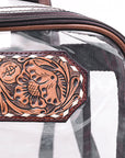 American Darling ADBG1285 Hand Tooled Genuine Leather Women Bag Western Handbag Purse