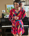 Geo Dress -clearance