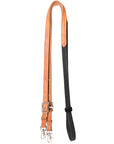 8 Ft Hilason Horse Western Leather Rubber Grip Barrel Split Reins