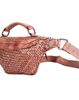 Never Mind Nmbgm148B Fanny Pack Vintage Handmade Genuine Cowhide Leather Women Bag Western Handbag Purse
