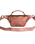 Never Mind Nmbgm148B Fanny Pack Vintage Handmade Genuine Cowhide Leather Women Bag Western Handbag Purse