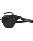 Never Mind Nmbgm148D Fanny Pack Vintage Handmade Genuine Cowhide Leather Women Bag Western Handbag Purse