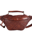 Never Mind Nmbgm148E Fanny Pack Vintage Handmade Genuine Cowhide Leather Women Bag Western Handbag Purse