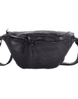 Never Mind Nmbgm150A Fanny Pack Vintage Handmade Genuine Cowhide Leather Women Bag Western Handbag Purse
