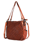 Never Mind Nmbgm151 Hobo Vintage Handmade Genuine Cowhide Leather Women Bag Western Handbag Purse