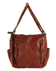 Never Mind Nmbgm151 Hobo Vintage Handmade Genuine Cowhide Leather Women Bag Western Handbag Purse