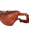 Never Mind Nmbgm153 Fanny Pack Vintage Handmade Genuine Cowhide Leather Women Bag Western Handbag Purse