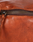 Never Mind Nmbgm153 Fanny Pack Vintage Handmade Genuine Cowhide Leather Women Bag Western Handbag Purse