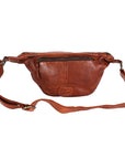 Never Mind Nmbgm153 Fanny Pack Vintage Handmade Genuine Cowhide Leather Women Bag Western Handbag Purse