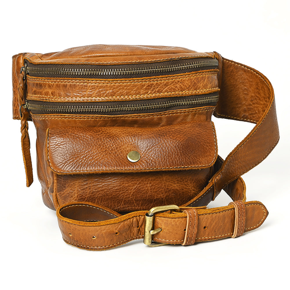Never Mind Nmbgm154A Sling Vintage Handmade Genuine Cowhide Leather Women Bag Western Handbag Purse