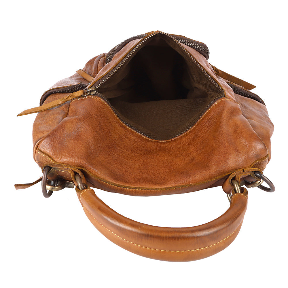 Never Mind Nmbgm156A Tote Vintage Handmade Genuine Cowhide Leather Women Bag Western Handbag Purse