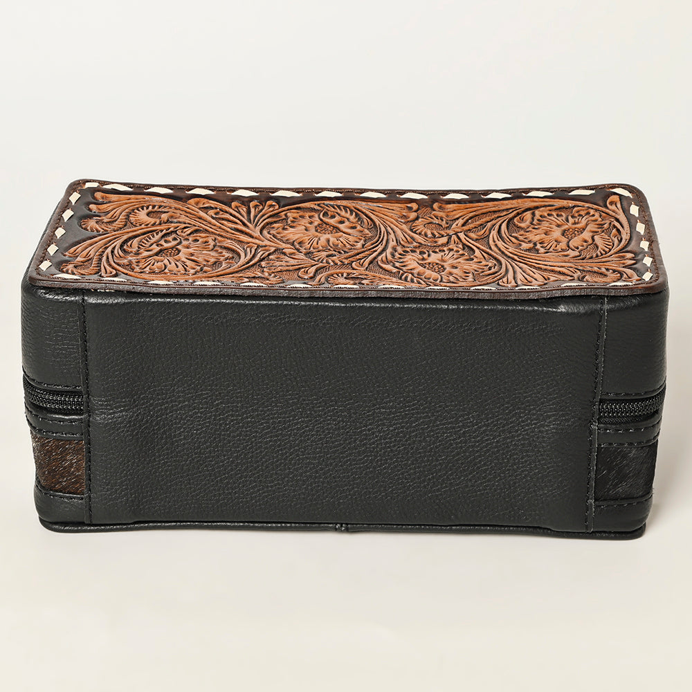 American Darling Hand Tooled Hair On Genuine Leather Women Bag Western Handbag Purse